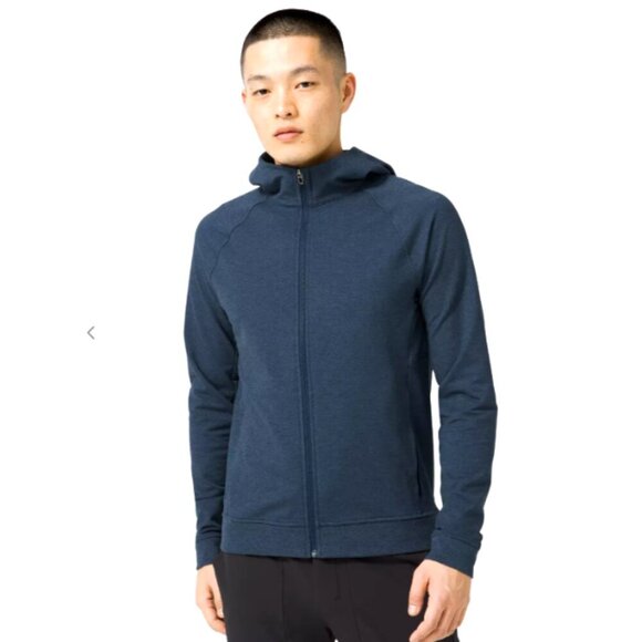Lululemon City Sweat Full Zip Men's Hoodie long sleeve size Large Outdoor Top - Picture 8 of 10